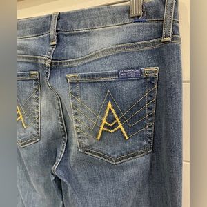 7 For All Mankind A Pocket Jeans Size 29 Stretchy